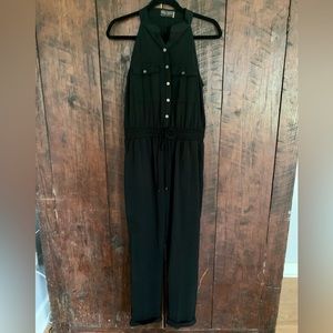 Dress Forum black jumpsuit, size small.